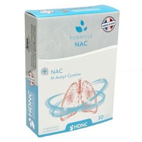 HDNC Formule NAC 30 gélules Bactéries et levures