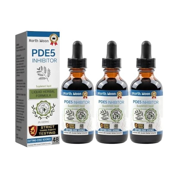 IFFANY 60ml Malébiotix Malébiotix Pde5 Gouttes de supplément dinhibiteur Gouttes heureuses secrètes Bactéries et levures