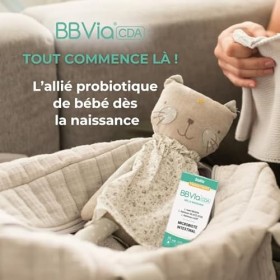 OctoVita BBVia® CDA – Gouttes Probiotiques Bébé – 6 ml – 3 Souches Probiotiques Sélectionnées – Confort Digestif & Équilibre 