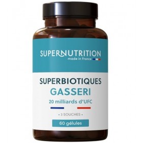 Lactobacillus Gasseri - Probiotiques 100% FRANÇAIS - Flore Intestinale Digestion - 20 Milliards dUFC - Gélules Gastro-Résist