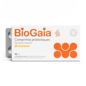 BioGaia Comprimés Probiotiques pour Adultes | Équilibre de la Flore Intestinale | Complément Alimentaire | Contient le L. reu