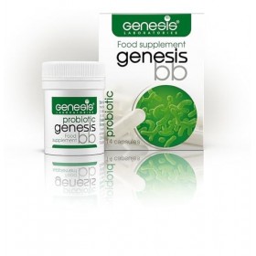 Genesis Bifidobacterium Complex BB Probiotic may support Gut Helth, Digestion, Immune system 240 Mg per capsule 14 caps