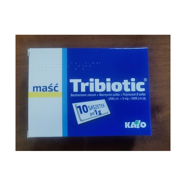 TRIBIOTIC Pommade 10 sachets de 1 g chacun