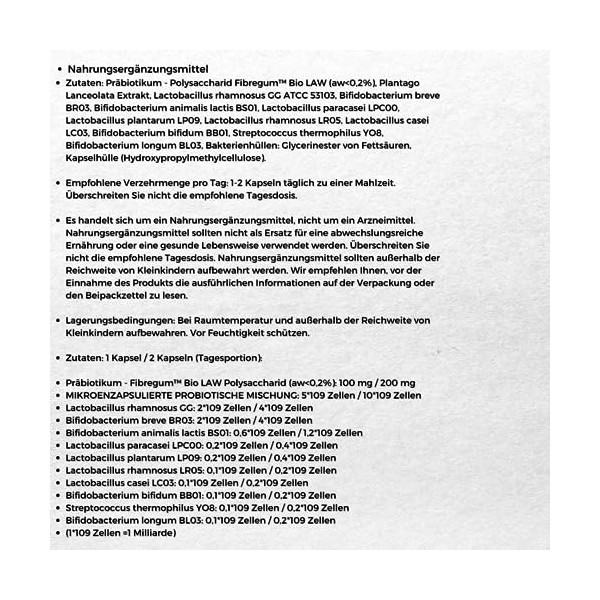 ProbioBalance Kids Balance Microencapsulé Probiotiques 10 souches 5 milliards de bactéries 30 gélules Aliness