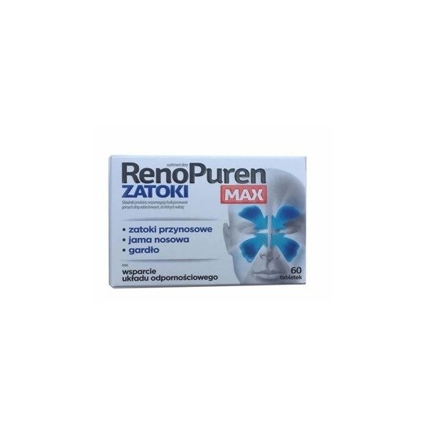 Renopuren Sinuses Max 60 pièces.