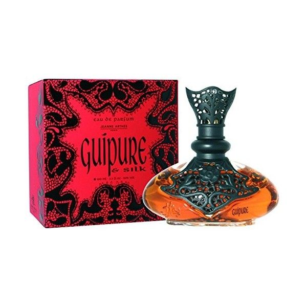 JEANNE ARTHES - Parfum Femme Guipure Silk - Eau de Parfum - Flacon Vaporisateur 100 ml - Fabriqué en France À Grasse