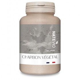 Charbon végétal natevio 120 gelules