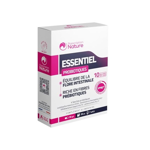 Prescription Nature - ESSENTIEL 10 MD - 30 Gélules