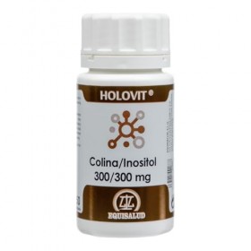 EQUISALUD HOLOVIT COLINA/INOSITOL 300/300mg 50cap. – complément alimentaire sous forme de gélules, à prendre régulièrement se