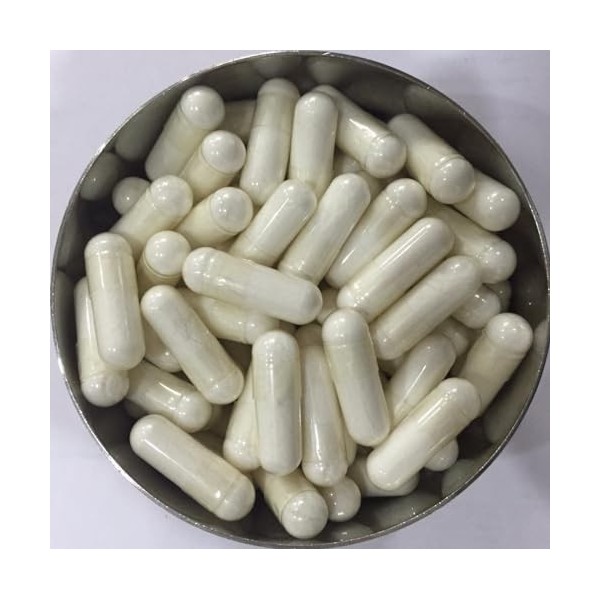 Lot de 100 capsules de poudre lyophilisée de colostrum bovin naturel pur | Poudre de colostrum bovin de qualité alimentaire I