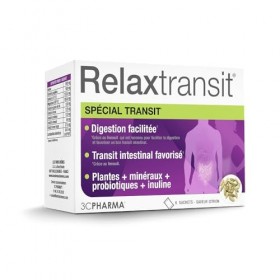 RELAXTRANSIT| Soutien Digestif et Équilibre Intestinal | Formule Exclusive aux Extraits de Plantes et Minéraux | Favorise un 