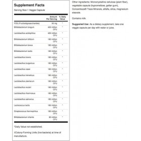 Swanson Dr. Stephen Langers Ultimate 16 Strain Probiotic with FOS, 3.2 Billion CFU - 60 vcaps