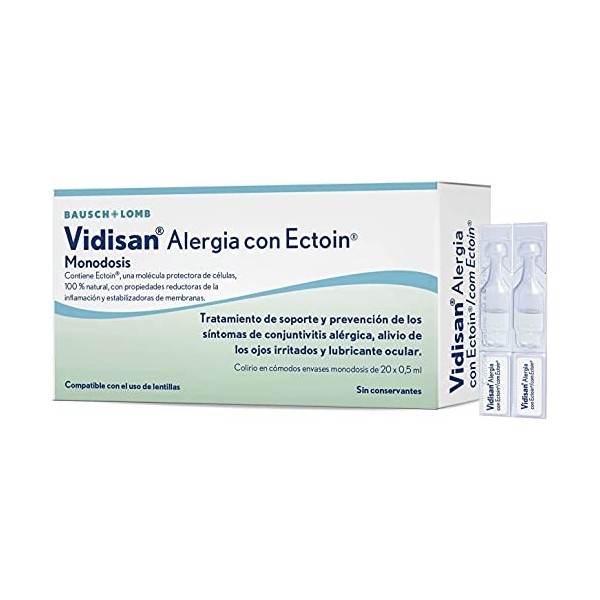 VIDISAN ALERGIA CON ECTOIN COLIRIO MONODOSI