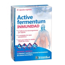 YNSADIET ACTIVE FERMENTUM ZENTRUM 30cap. – gélules qui facilitent la supplémentation quotidienne, contribue au fonctionnement