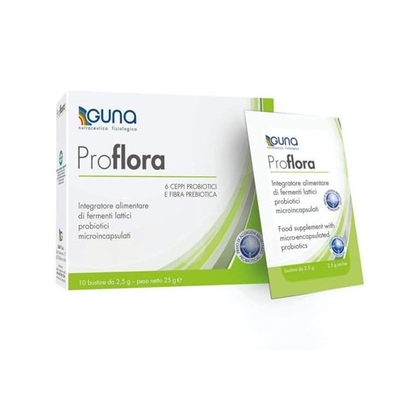 GUNA Proflora Integratore Alimentare 10 Bustine