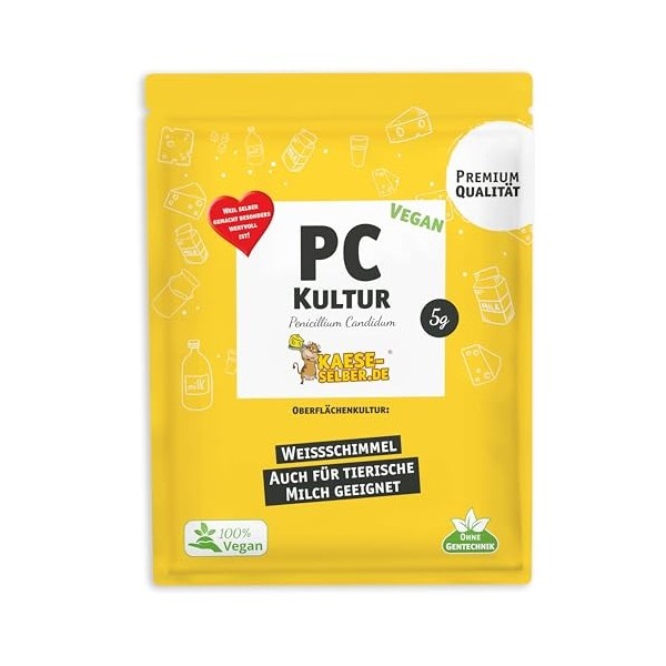 PC végétalien penicillium Candidum – pour Blanc moisissures keese