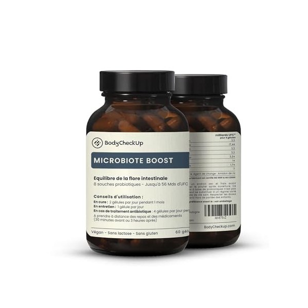 Bodycheckup : Microbiote boost - Ciblé sur la santé digestive
