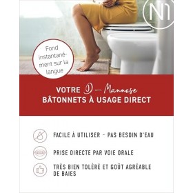 N1 D-Mannose Lot de 30 bâtonnets directs - Pour la dévastation de la vessie et les infections des voies urinaires - 30 jours 