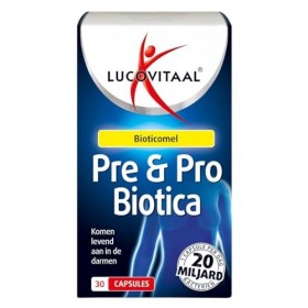 Lucovitaal Pre & Probiotiques Lot de 30 gélules