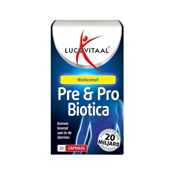 Lucovitaal Pre & Probiotiques Lot de 30 gélules