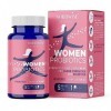 Probiotiques pour femmes de Nordwise - Améliorez votre santé intestinale I Formule végétalienne pure I Efficace 5 milliards d