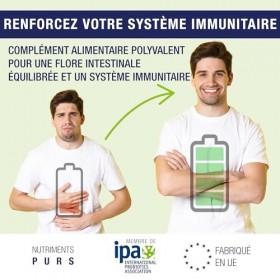 NORDWISE Probiotiques Flore Intestinale - Souches Microbiotiques Testées et Brevetées pour un Confort Digestif Complet - Form