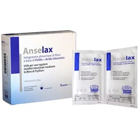 Anseris Farma Intégrateur Alimentaire Anselax, 14 Sachets Bactéries et levures