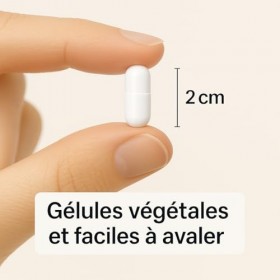 Probiotiques Flore intestinale - Ferments lactiques - 10 souches naturelles cultivées en France - 60 Gélules gastro-résistant