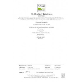 Kombuchaorganic® - Grains de kéfir deau certifiés bio - probiotiques vivants - cristaux d’eau japonais - kit de démarrage so ...