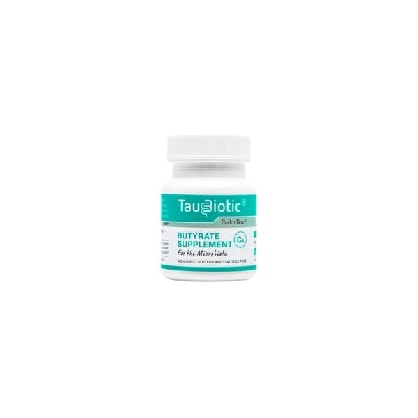 TauBiotic® de RedoxBox® - Butyrate Tributyrine 500 mg pour Microbiote Complément Alimentaire - 30 Capsules Entériques Bactéri...