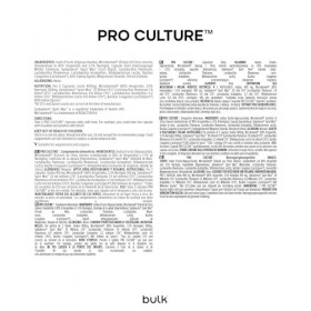 Bulk Pro Capsules Culture, paquet de 60, lemballage peut varier