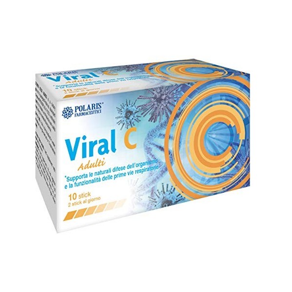 Polaris Farmaceutici Intégrateur alimentaire Viral C Adulti, 10 pièces