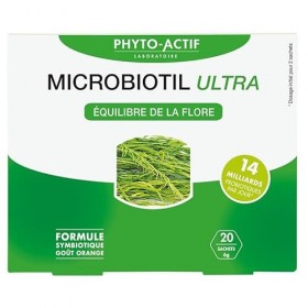 Phyto-Actif | Microbiotil Ultra | Ferments lactiques – Immunité & Équilibre digestif | Cure 10 jours | Bio & Vegan | Fabriqué