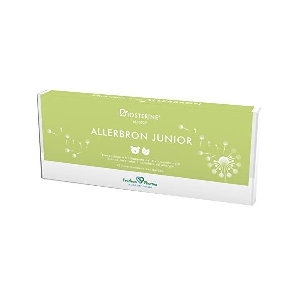 Prodeco Pharma Biosterine Allergy - Allerbron Junior Fiala Isotonica, 10 fiale