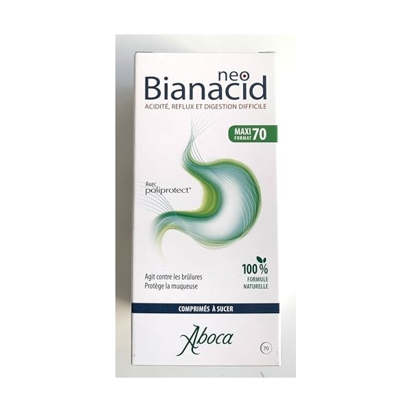 Aboca NeoBianacid 70 comprimés Bactéries et levures