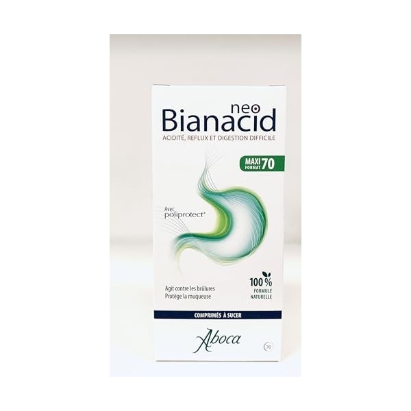 Aboca NeoBianacid 70 comprimés Bactéries et levures