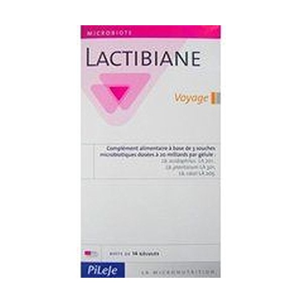 LACTIBIANE VOYAGE 14 GELULES PILEJE