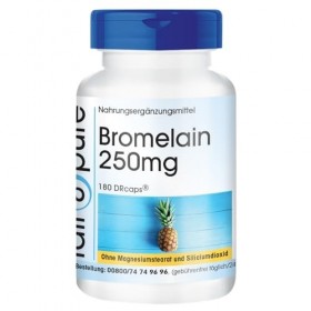 Fair & Pure® - Bromélaïne 250 mg 600 F.I.P. - végane - naturelle - naturelle - à libération retardée - 180 DRCaps