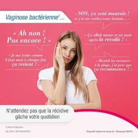 Effik Polybactum Ovule Vaginal 3 Ovules Bactéries et levures