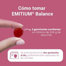 NIAM EMITIUM BALANCE 60gominolas – produit spécialisé pour un usage quotidien, poids 60 g, peut être utilisé régulièrement se