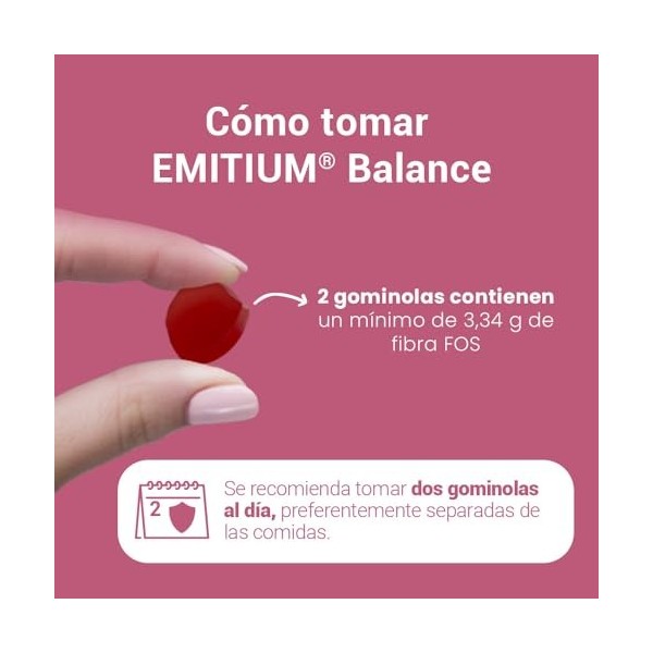 NIAM EMITIUM BALANCE 60gominolas – produit spécialisé pour un usage quotidien, poids 60 g, peut être utilisé régulièrement se