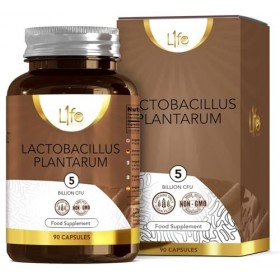 LN Lactobacillus Plantarum | 90 Capsules du Probiotic L-Plantarum - 5 milliards CFU par portion | Probiotique Prebiotique | S