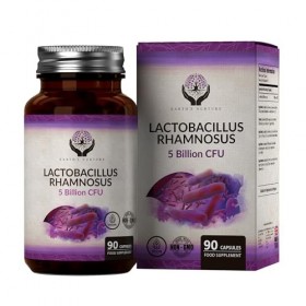 EN Lactobacillus Rhamnosus | 90 Capsules Probiotique Haute Concentration - 5 milliards CFU de Probiotiques L-Rhamnosus par po