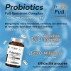 Probiotique Flore Intestinale - 200 Milliards UFC/jour - 30 Souches dont Lactobacillus Gasseri + Reuteri - Prebiotique et Pro...