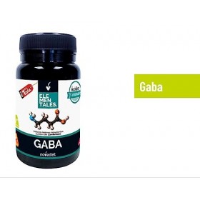 NOVADIET GABA 30cap. ELEMENTALES – gélules qui facilitent la supplémentation quotidienne, boîte de 30 gélules, recommandé en 