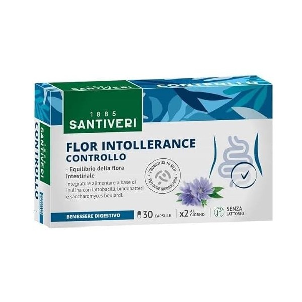 Santiveri Sa Flor Intollerance Controllo 30 Capsule