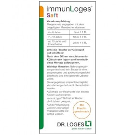immunLoges Saft für ein gesundes Immunsystem, 150 ml