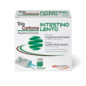 Pool Pharma Trio Charbon Intégré Lot de 10 sachets de 43 g