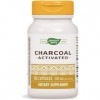Natures Way - Pouvoir certifié par Adsorbency élevé de charbon actif - 100 Capsules