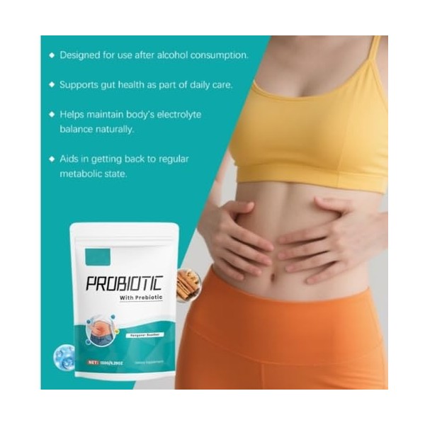 Probiotiques pour la santé digestive des femmes et des hommes,1Pcs Bactéries et levures